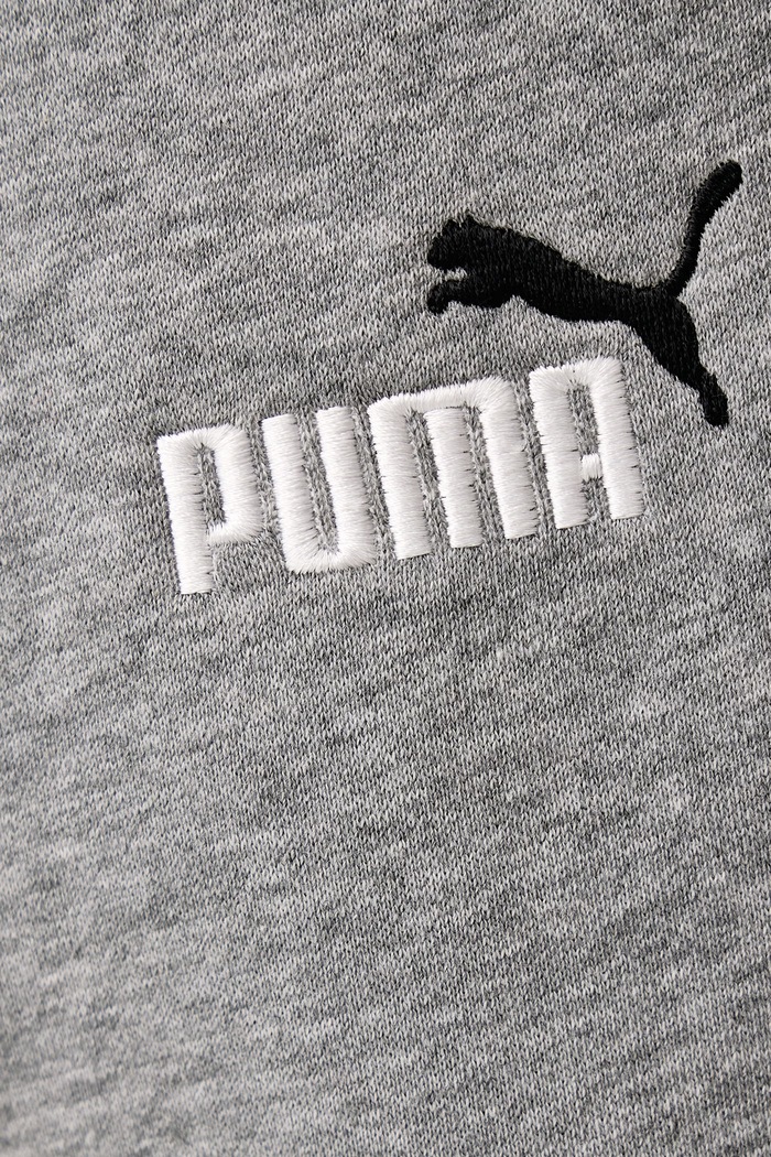 Oblečenie Puma Teplákové nohavice pánske s bavlnou Essential Logo 684713 sivá
