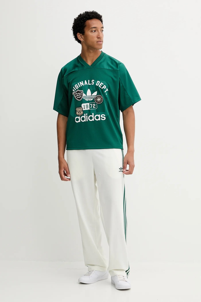 adidas Originals spodnie dresowe Firebird Tp KA0480 beżowy AW25