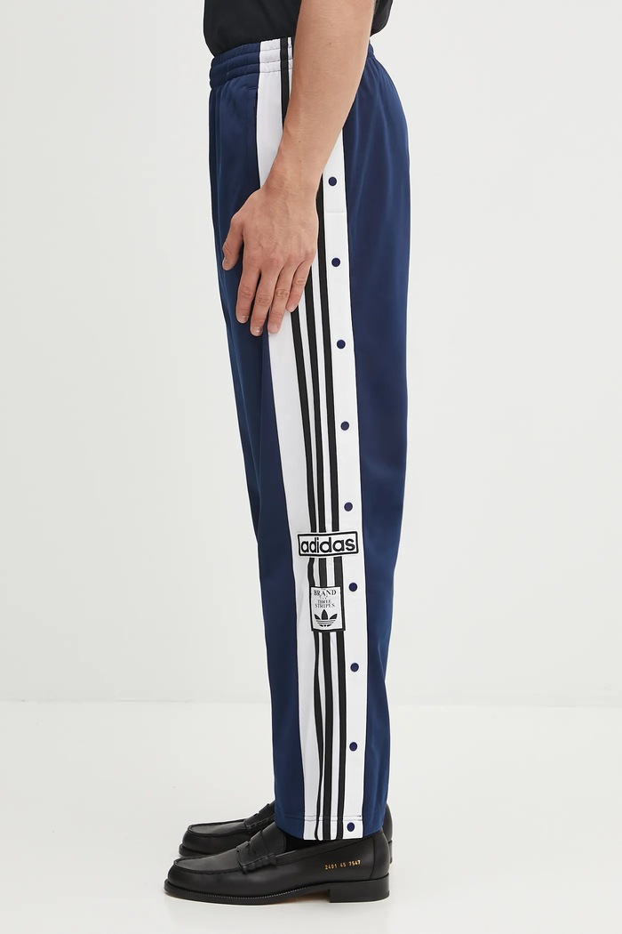 Παντελόνι φόρμας adidas Originals Adibreak Tp εμπριμέ σκούρο μπλε JY1300