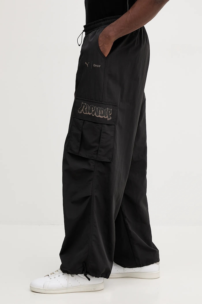 Puma pantaloni PUMA x RIPNDIP nero 632417