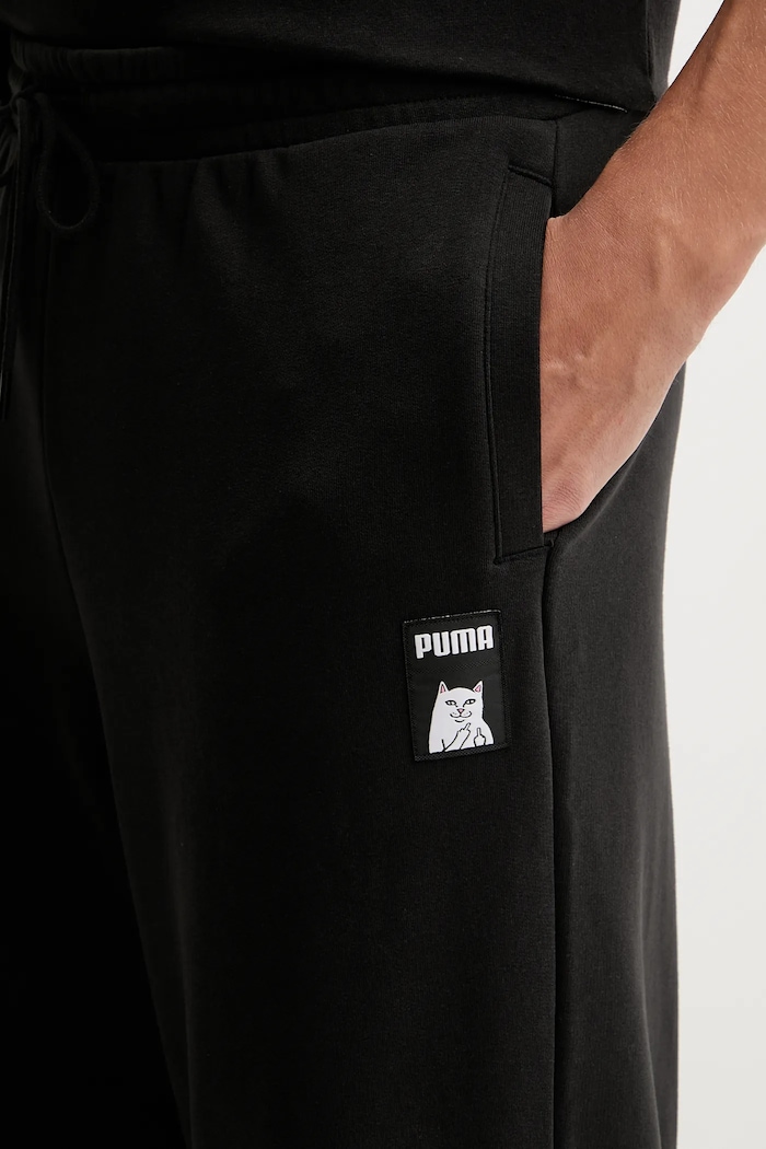 Puma pantaloni tuta PUMA x RIPNDIP nero 632416