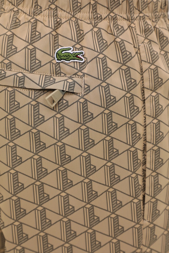 Tepláky Lacoste béžová XH8908