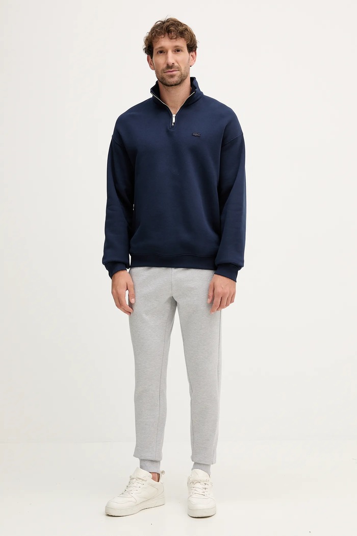 Tepláky Lacoste XH9583 sivá SS26