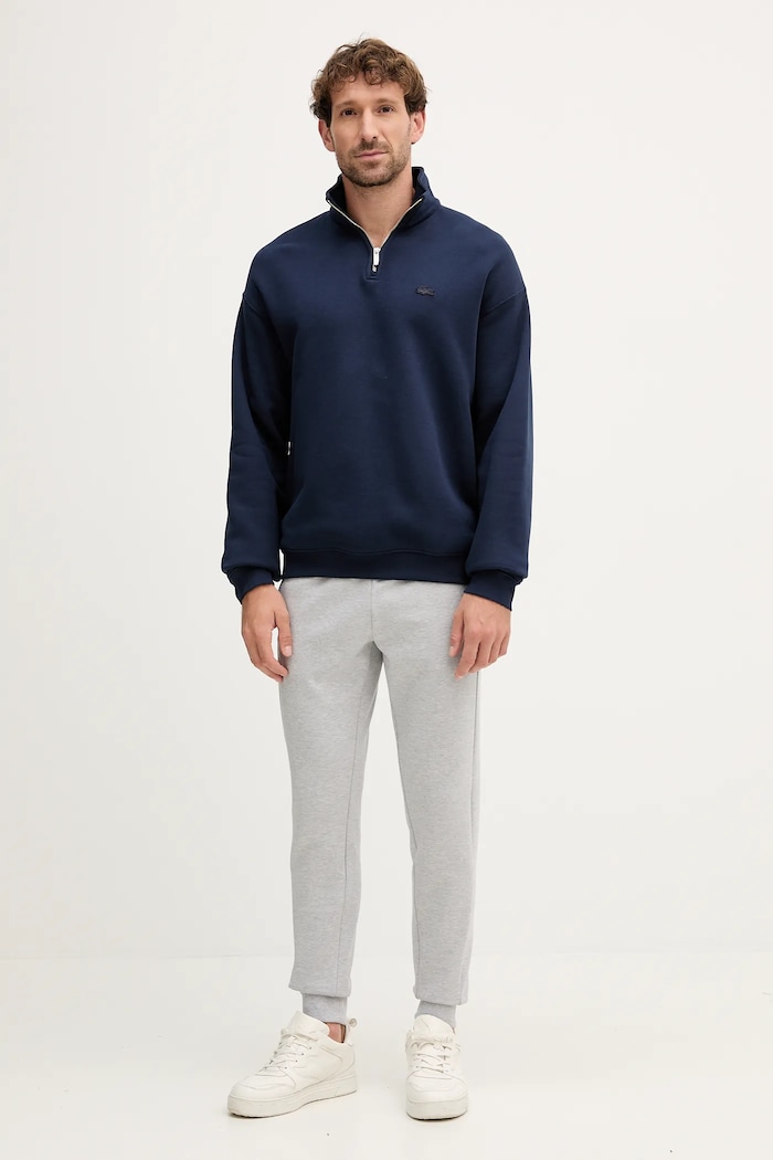 Tepláky Lacoste XH9583 sivá SS26