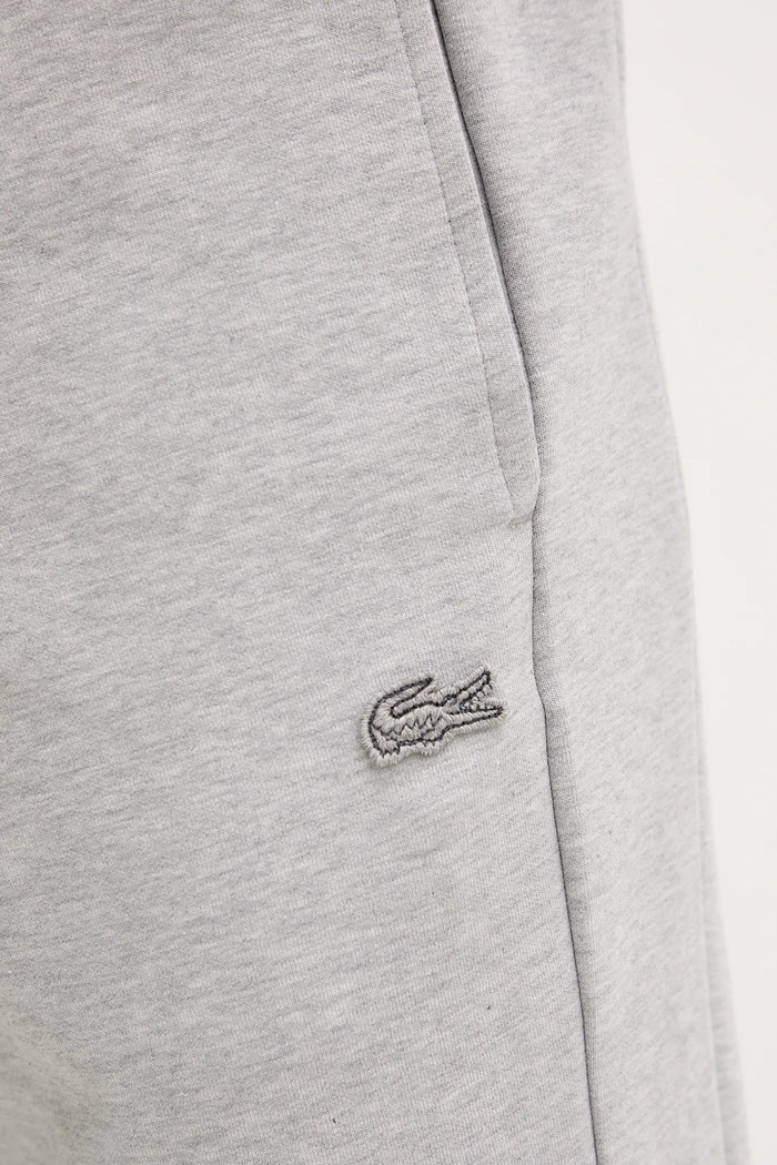 Tepláky Lacoste sivá XH9583