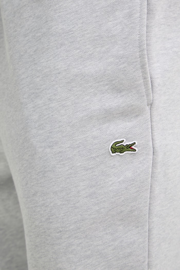 Lacoste спортивні штани бавовняні чоловічі сірий XH9833