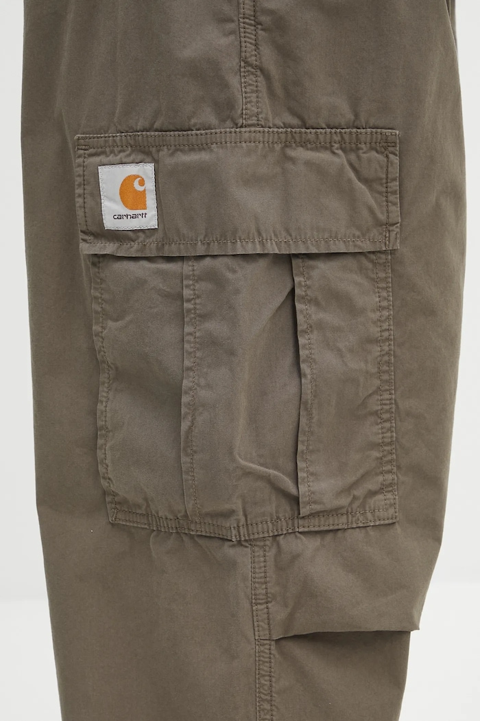 Carhartt WIP cotton trousers Cole Cargo green I035565.2ZZGD