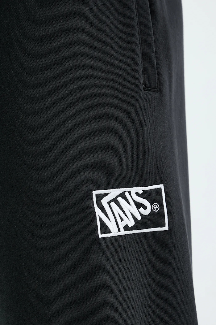 Vans spodnie dresowe bawełniane VN000RAXBLK1 czarny