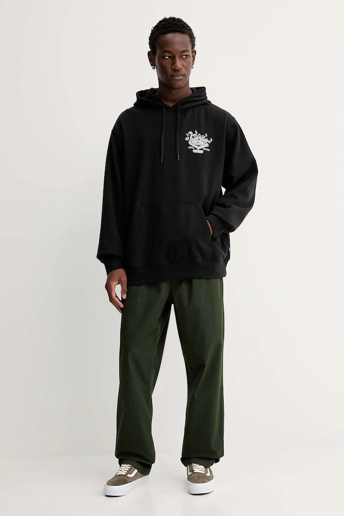 Vans spodnie VN0A5FJJEMU1 zielony AW25