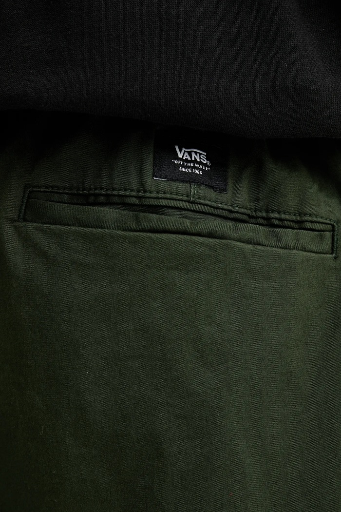 Vans spodnie zielony VN0A5FJJEMU1