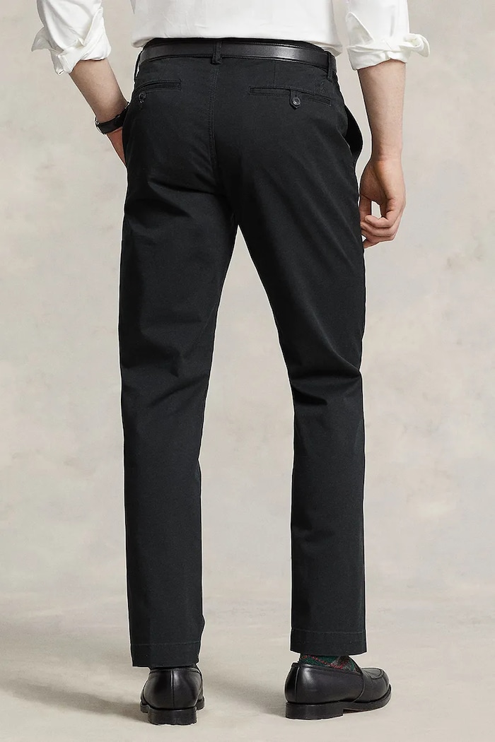 Ρούχα Παντελόνι Polo Ralph Lauren 710687424 μαύρο