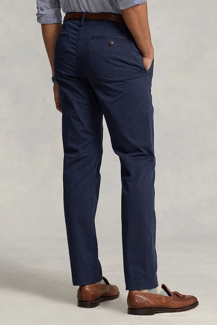 Nohavice Polo Ralph Lauren 710778778 tmavomodrá SS26