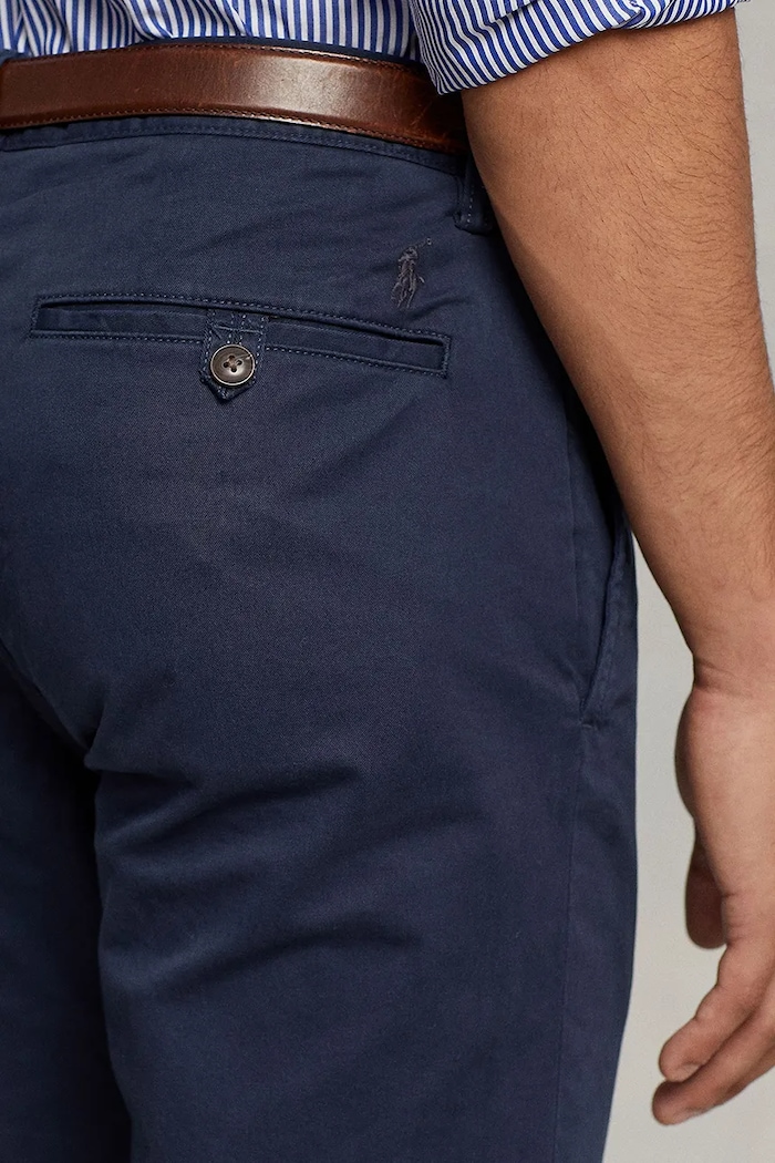 Nohavice Polo Ralph Lauren tmavomodrá 710778778