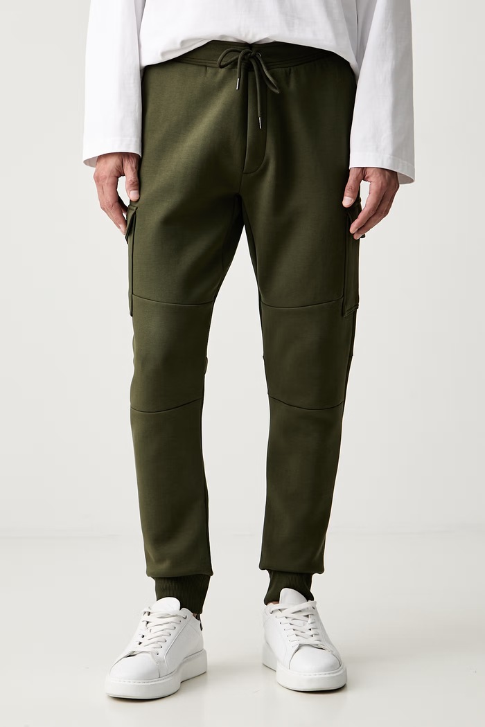 Polo Ralph Lauren pantaloni de trening pentru bărbați cu bumbac verde 710980340