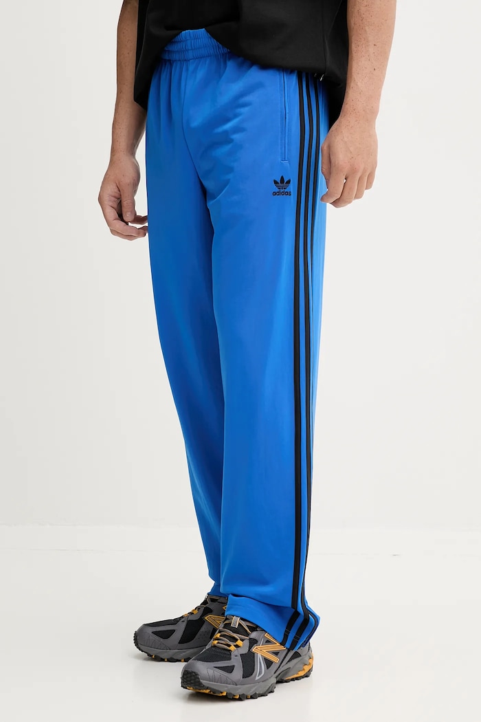 adidas Originals spodnie dresowe Firebird dzianina niebieski JY1351