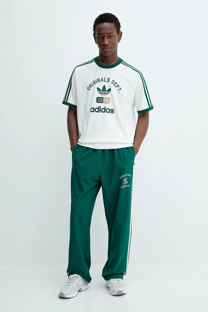 Спортен панталон adidas Originals OG Dept Tp KD6254 зелен AW25
