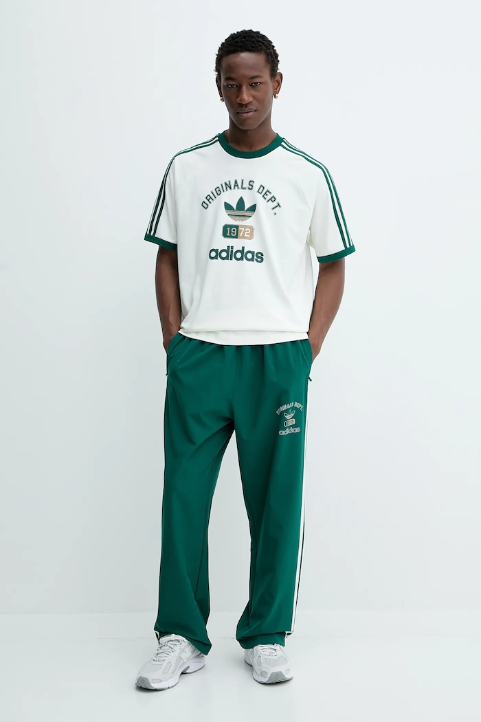 Спортен панталон adidas Originals OG Dept Tp KD6254 зелен AW25