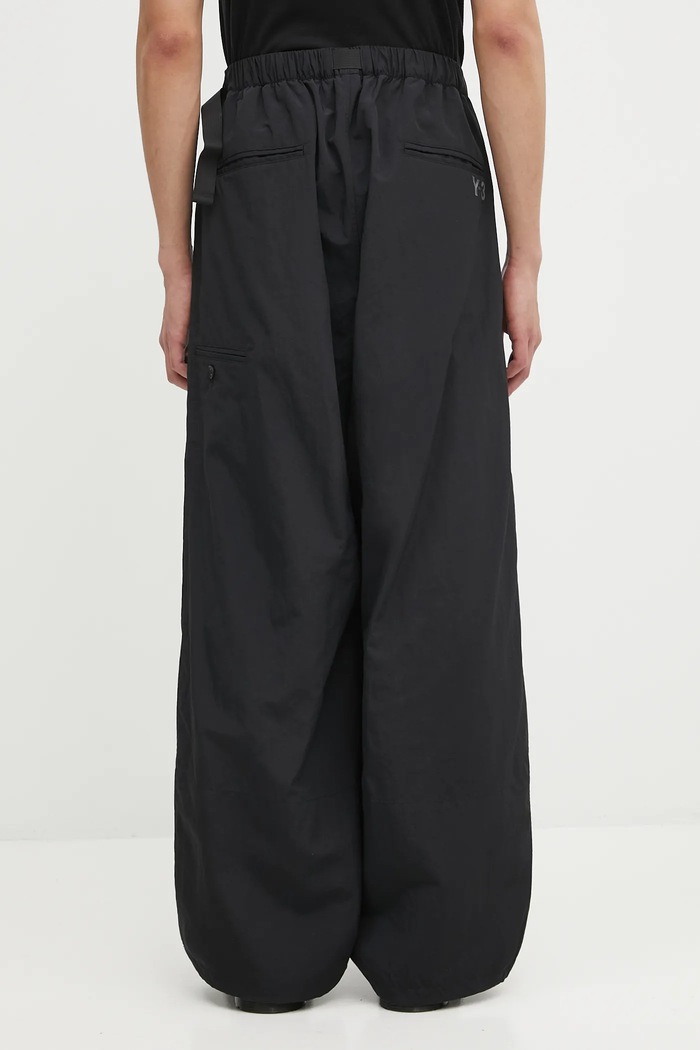 Clothing Y-3 trousers Nylon KC8392 black