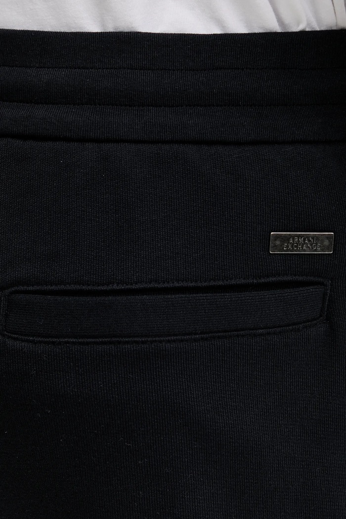 Armani Exchange pantaloni de trening din bumbac bleumarin XM001028.AF12656