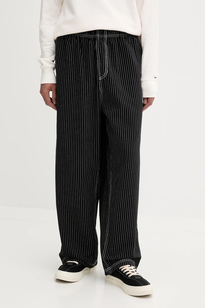 adidas Originals spodnie bawełniane wzorzyste czarny JW0180