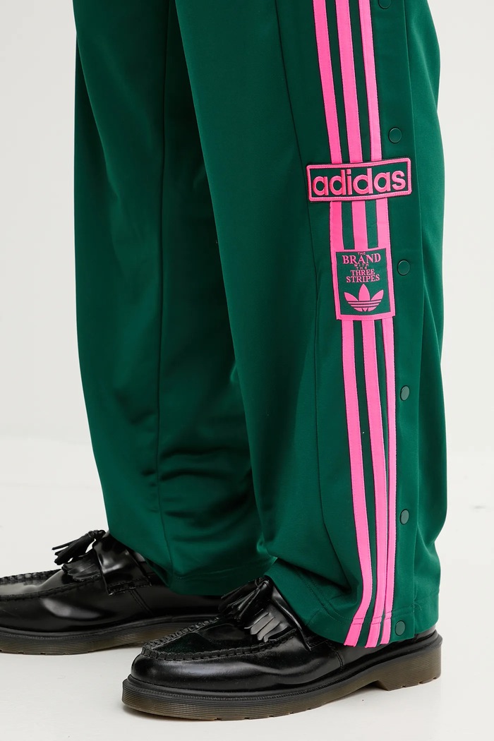 adidas Originals spodnie dresowe Adibreak zielony KD6662