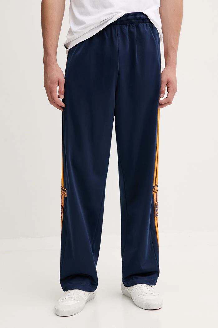Спортивні штани adidas Originals Adibreak трикотаж темно-синій KD6663