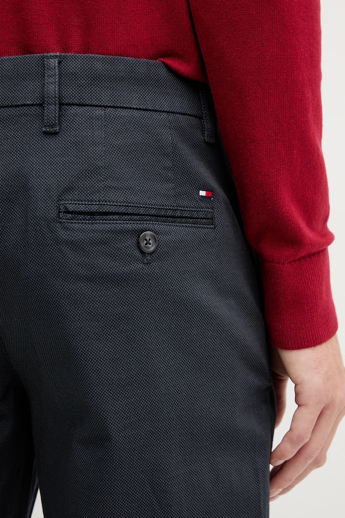 Oblečenie Nohavice Tommy Hilfiger MW0MW39700 tmavomodrá