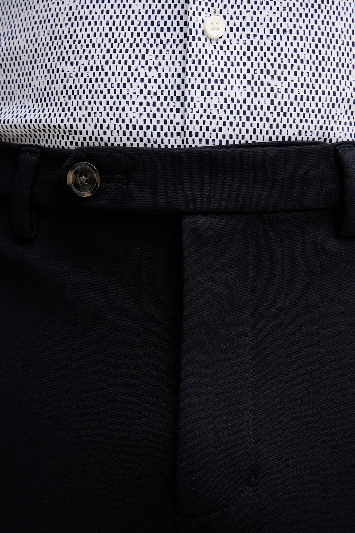 Hlače Tommy Hilfiger MW0MW39734 mornarsko plava