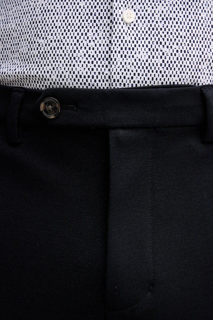 Hlače Tommy Hilfiger MW0MW39734 mornarsko plava