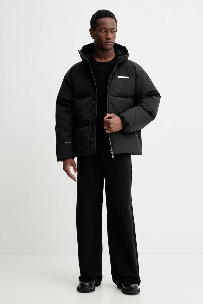 Bavlněné tepláky Heliot Emil AW25.M.10.215.BLK01 černá AW25