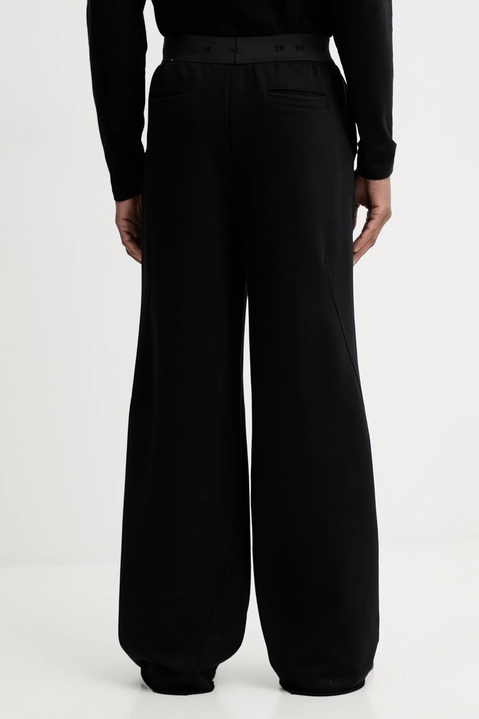 Oblečení Bavlněné tepláky Heliot Emil AW25.M.10.215.BLK01 černá