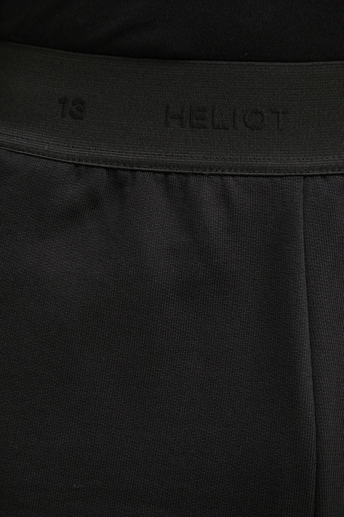 Heliot Emil spodnie dresowe bawełniane czarny AW25.M.10.215.BLK01