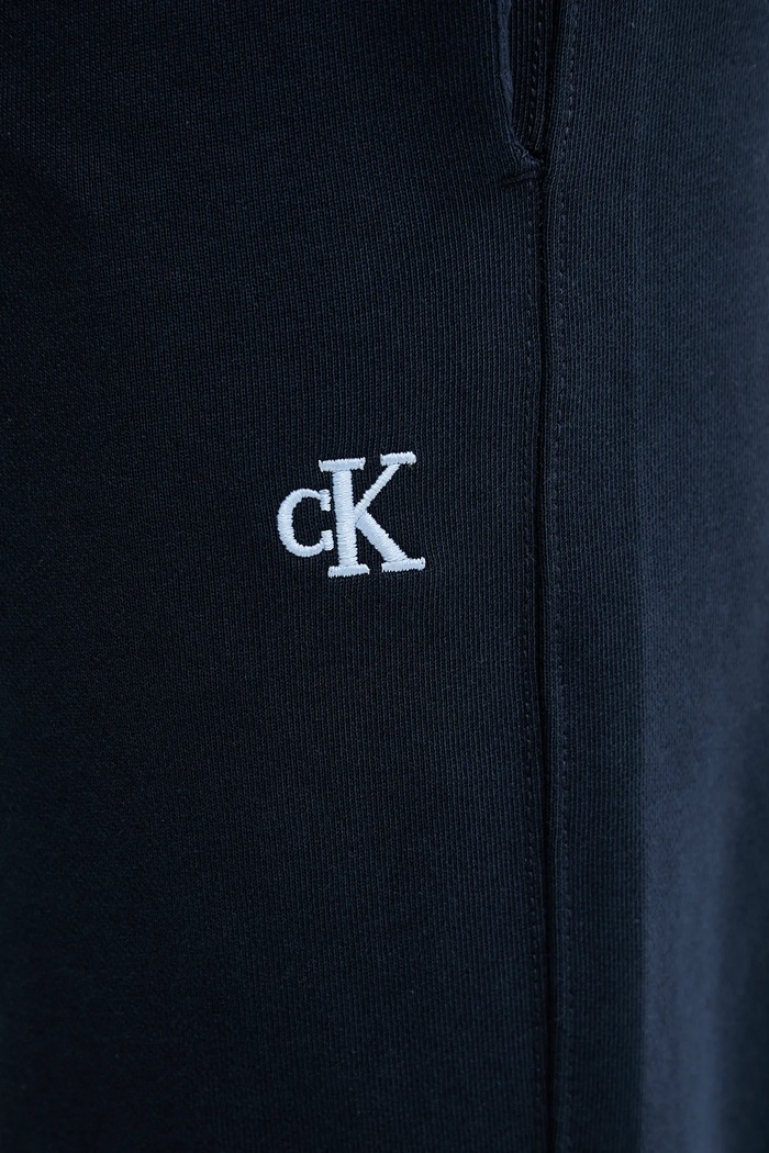 Calvin Klein Jeans spodnie dresowe bawełniane granatowy LV04RD241G