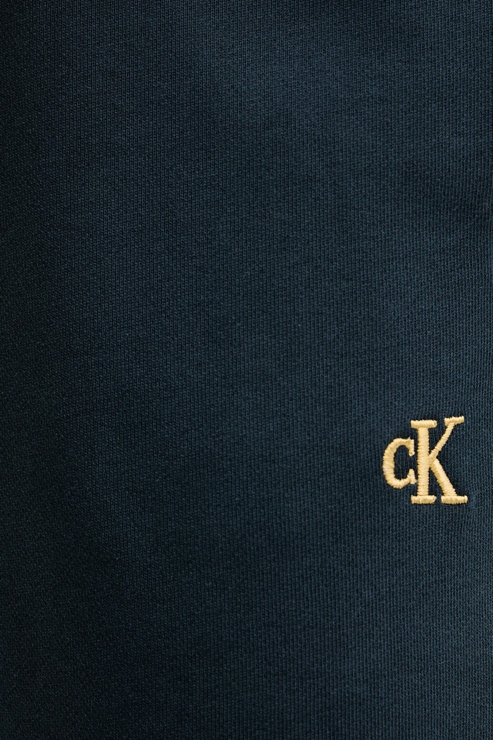 Βαμβακερό παντελόνι Calvin Klein Jeans πράσινο LV04RD241G