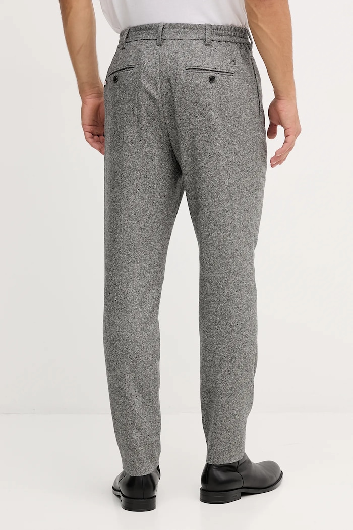 Îmbrăcăminte Tommy Hilfiger pantaloni cu lână MW0MW41340 gri