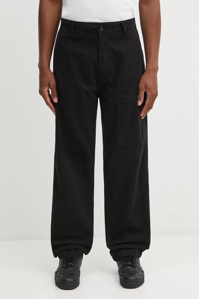 C.P. Company cotton trousers cotton black 19CMPA235A110234G
