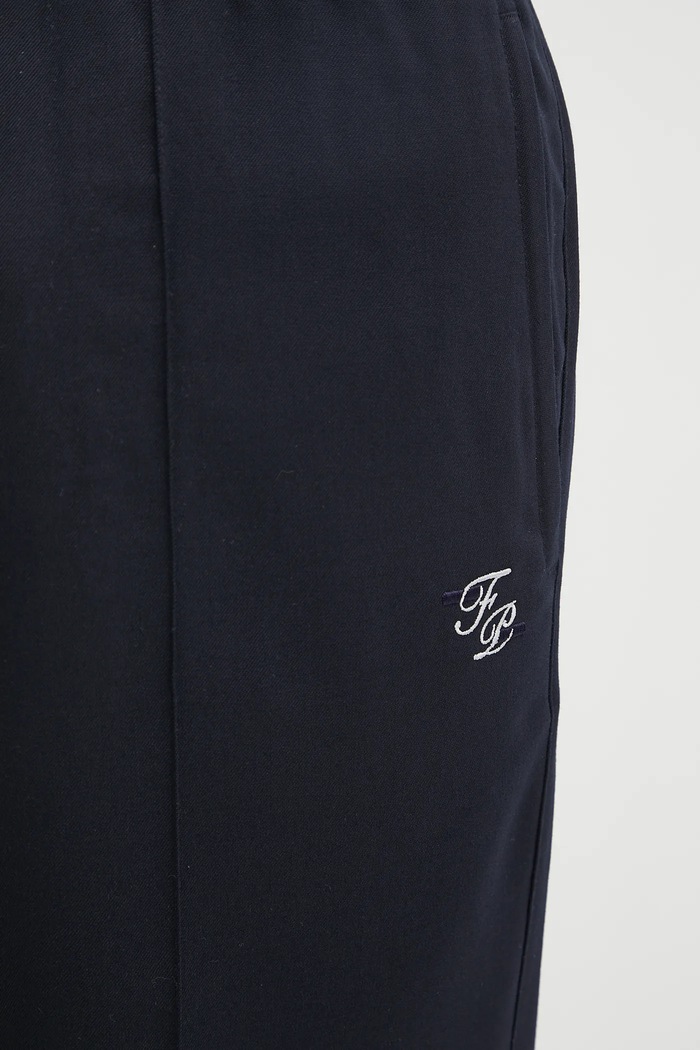 Filling Pieces wool blend trousers Coach Twill Wool 422550500247 navy
