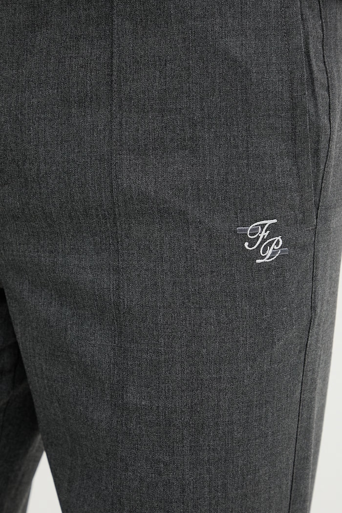 Filling Pieces pantaloni de lână Coach Twill Wool gri 422550500247