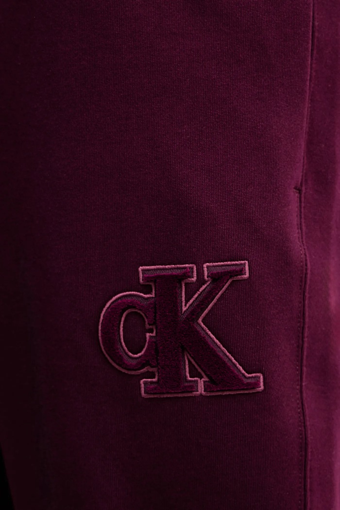 Παντελόνι φόρμας Calvin Klein Jeans μωβ LV04RD252G