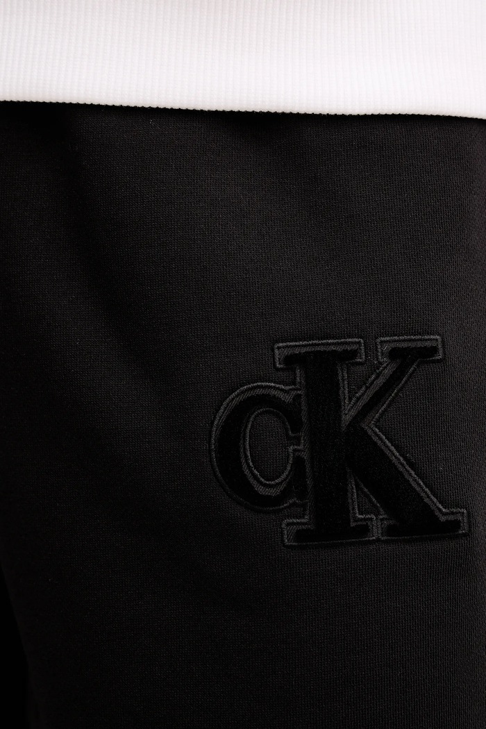 Παντελόνι φόρμας Calvin Klein Jeans μαύρο LV04RD252G