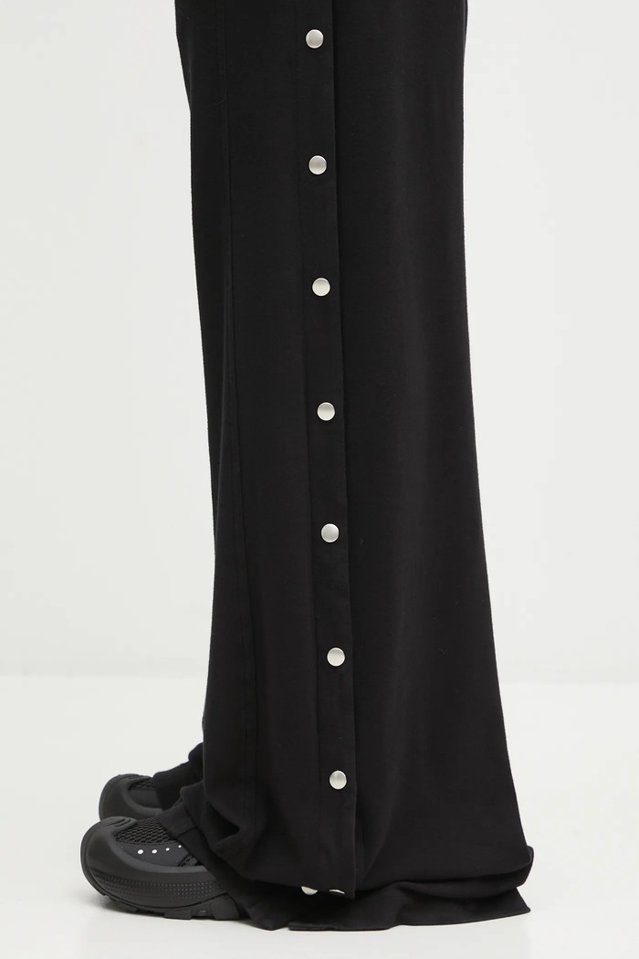 Бавовняні спортивні штани Rick Owens DRKSHDW Pusher Pants чорний DU02E7393.JDB