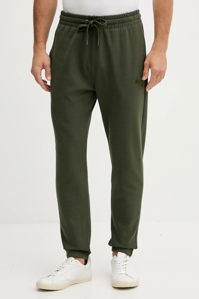 Tepláky Michael Kors pletenina zelená CF552885MF