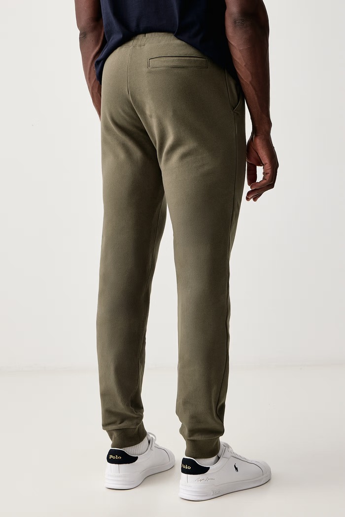 Aeronautica Militare Spodnie dresowe męskie z bawełną zielony PF1008UF00662