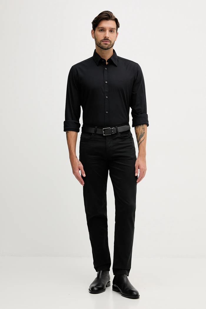 Штани BOSS Orange Re.Maine_BO 50549379 чорний AW25