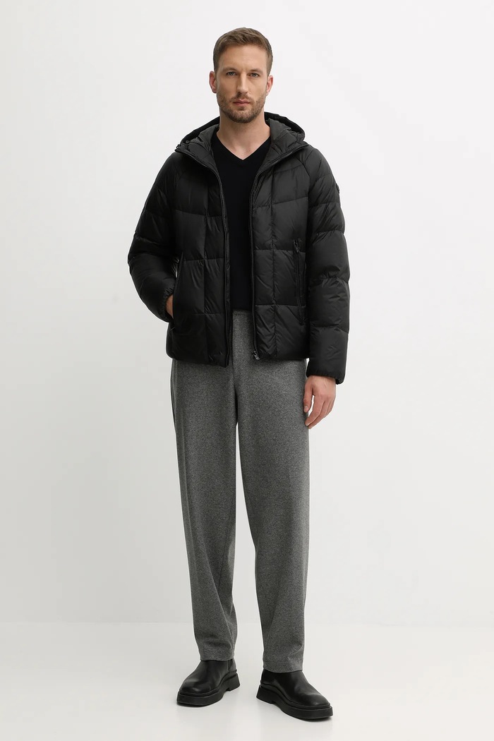 Штани з домішкою вовни BOSS P-Phil-J-CW-WG-254 50551541 сірий AW25