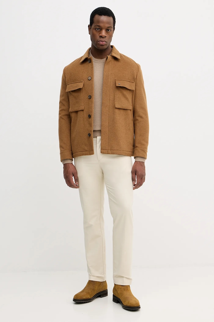Штани BOSS C-Kent 50551426 бежевий AW25