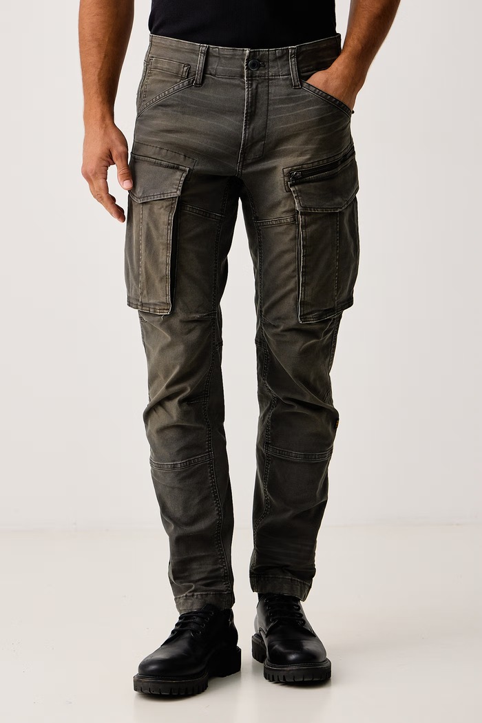 G-Star Relaxed fit traperice za muškarce Rovic Zip 3D Regular Tapered zelena D02190.E172