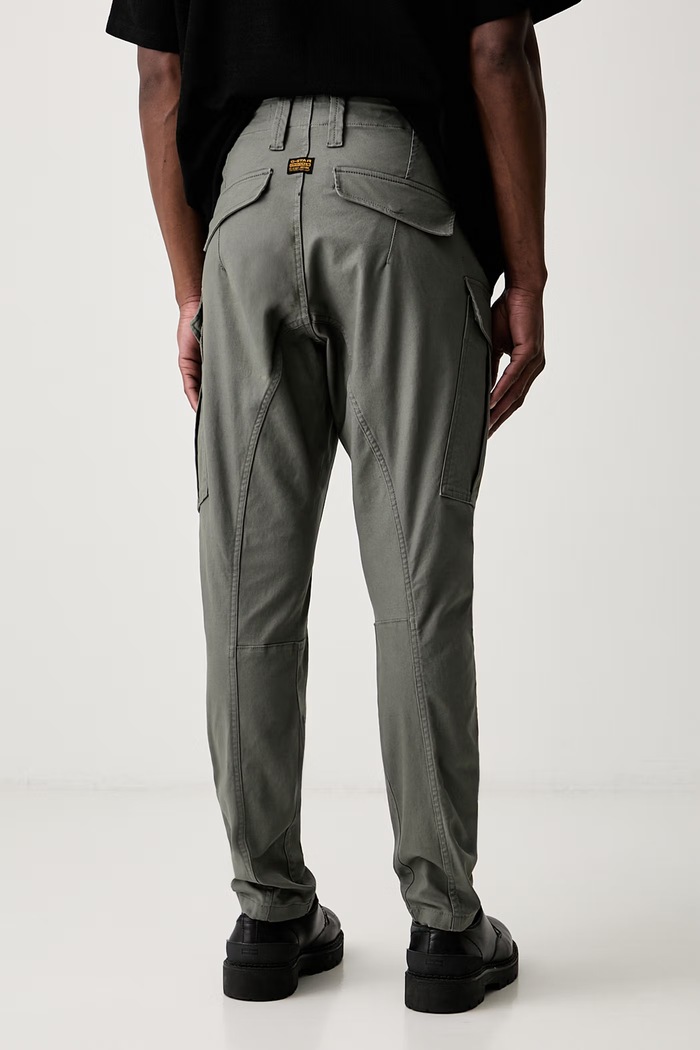 Odzież G-Star spodnie skinny męskie bawełniane z elastanem Zip Pkt 3D Skinny Cargo 2.0 D24307.E172 zielony