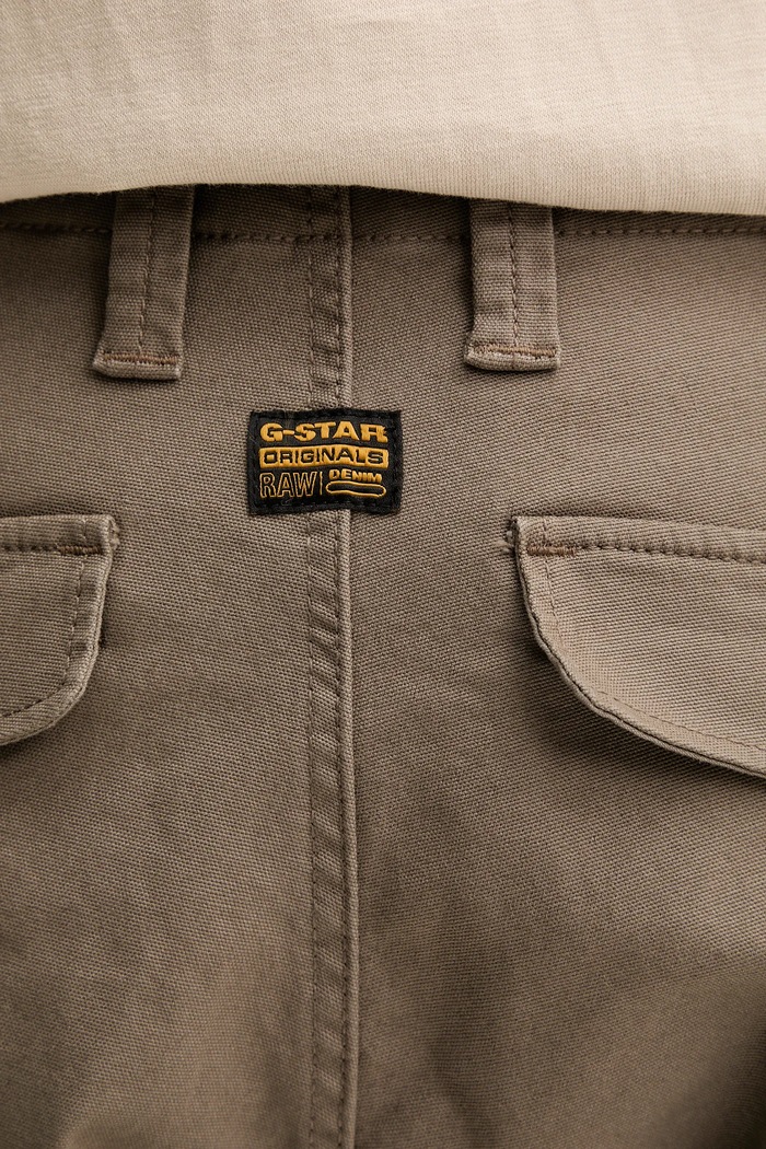 Штани G-Star Zip Pkt 3D Skinny Cargo 2.0 зелений D24307.E172