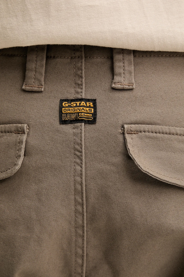Штани G-Star Zip Pkt 3D Skinny Cargo 2.0 зелений D24307.E172